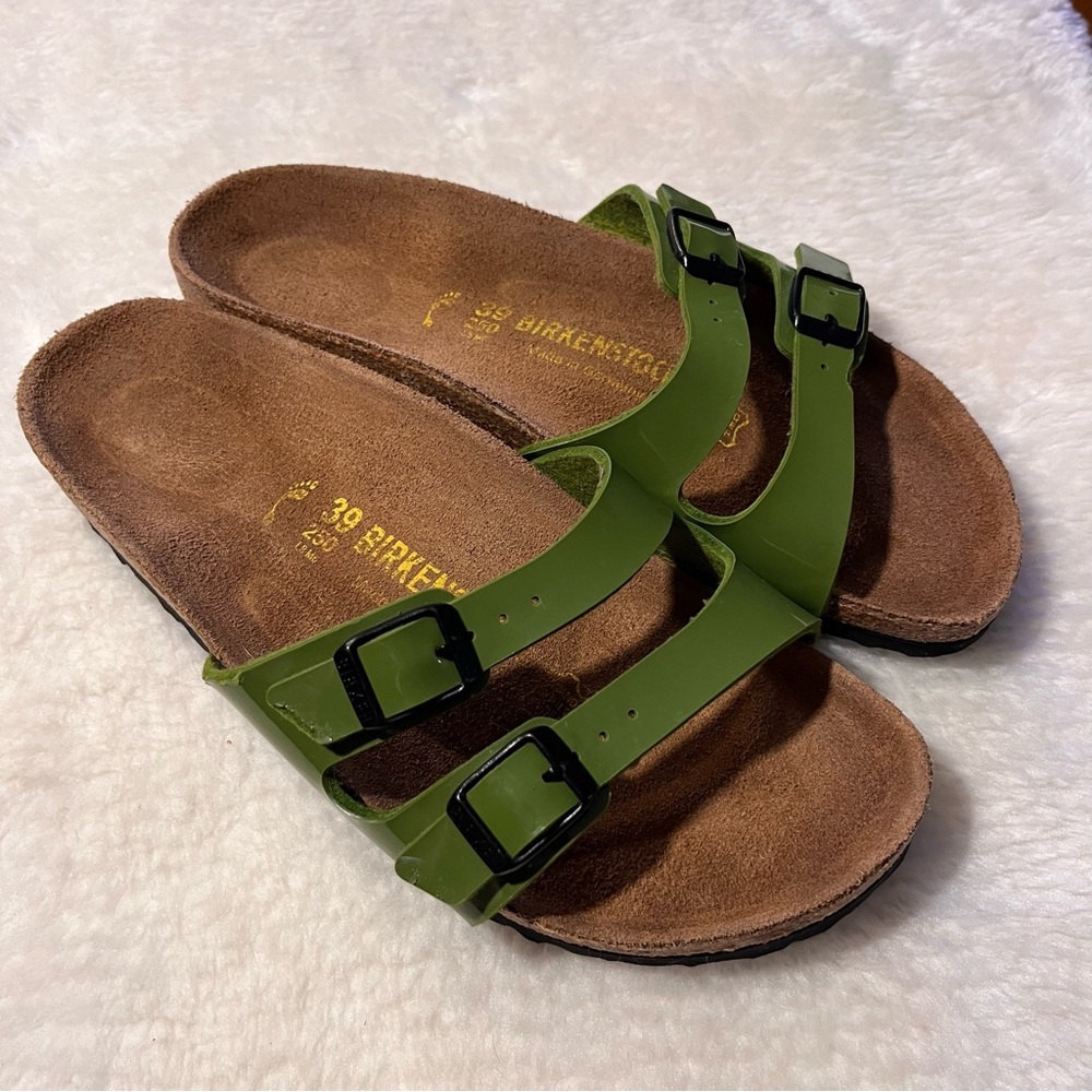 Birkenstock Ibiza Two Strap Green Sandals